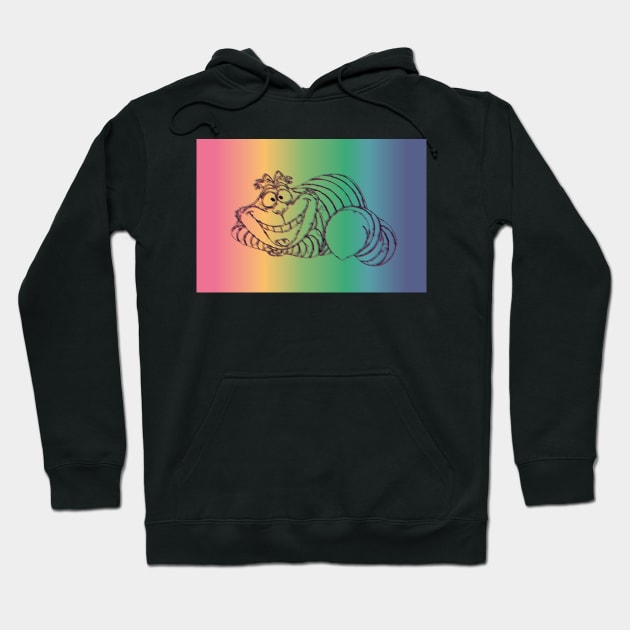 Trippy Cheshire  Cat Hoodie by Window House